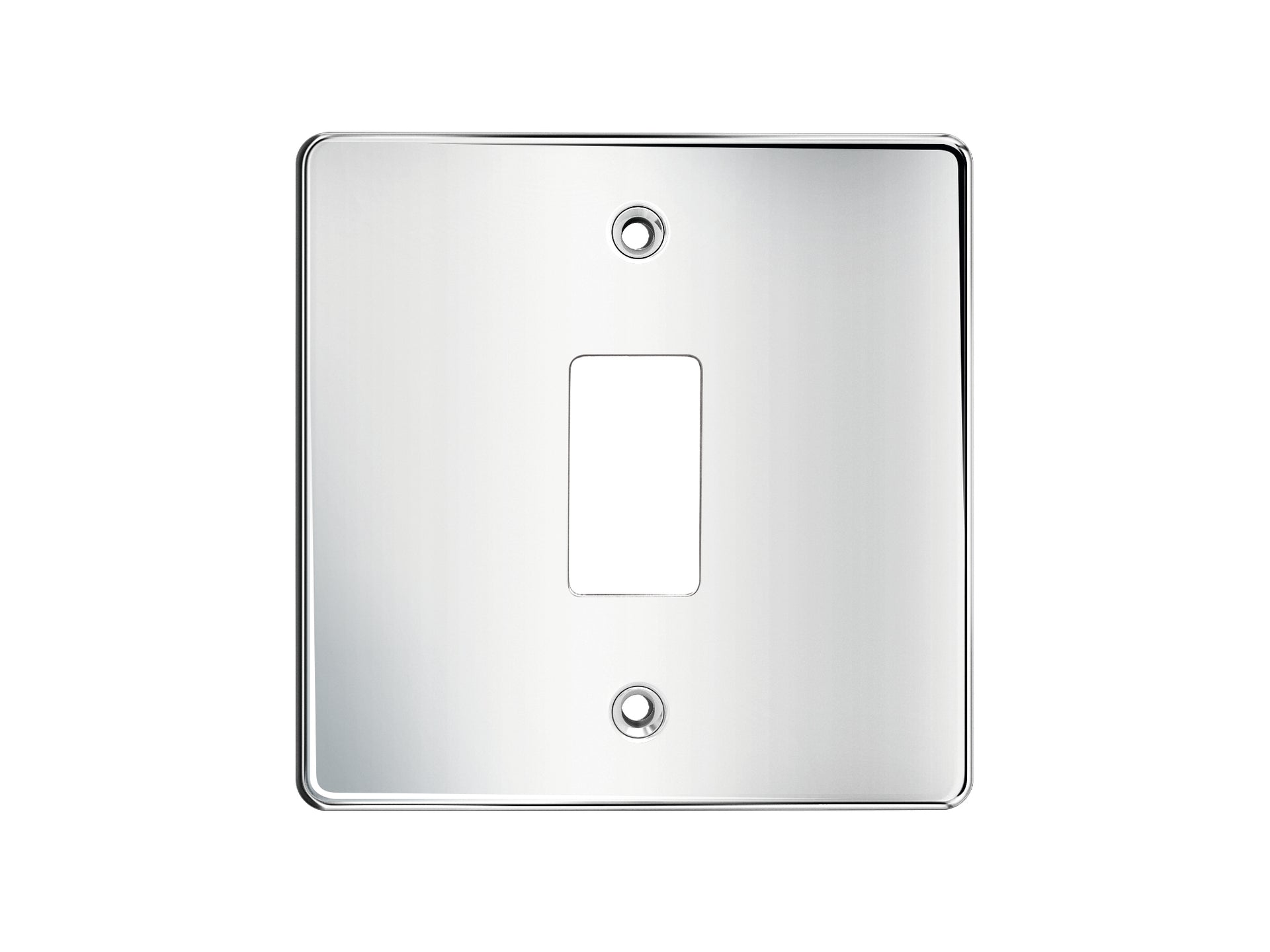 Niglon M2-GP1-PC 1 Gang Grid Faceplate Polished Chrome