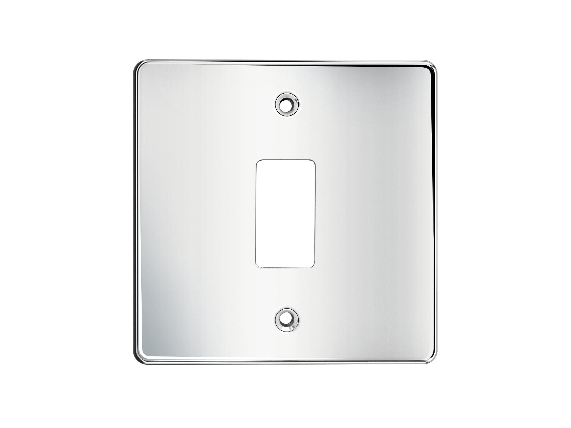 Niglon M2-GP1-PC 1 Gang Grid Faceplate Polished Chrome