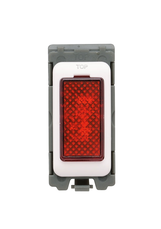 Niglon M2-RED Red Indicator Module White Moulded