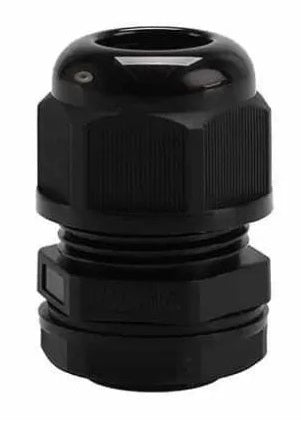 Switchtec SCG-M20-B SCL 20mm Cable Gland with Locknut (6-12mm) Black