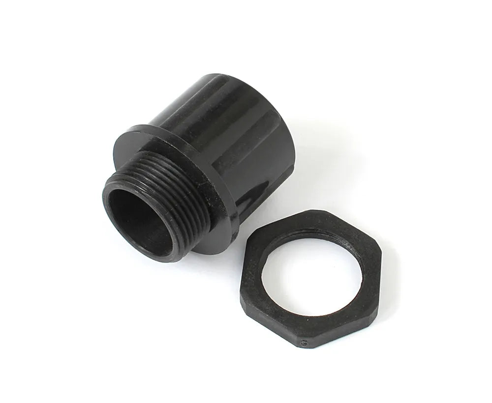 Term Tech M25/SPIRAL/GL 25mm PVC Reinforced Conduit Gland Black IP65 ...