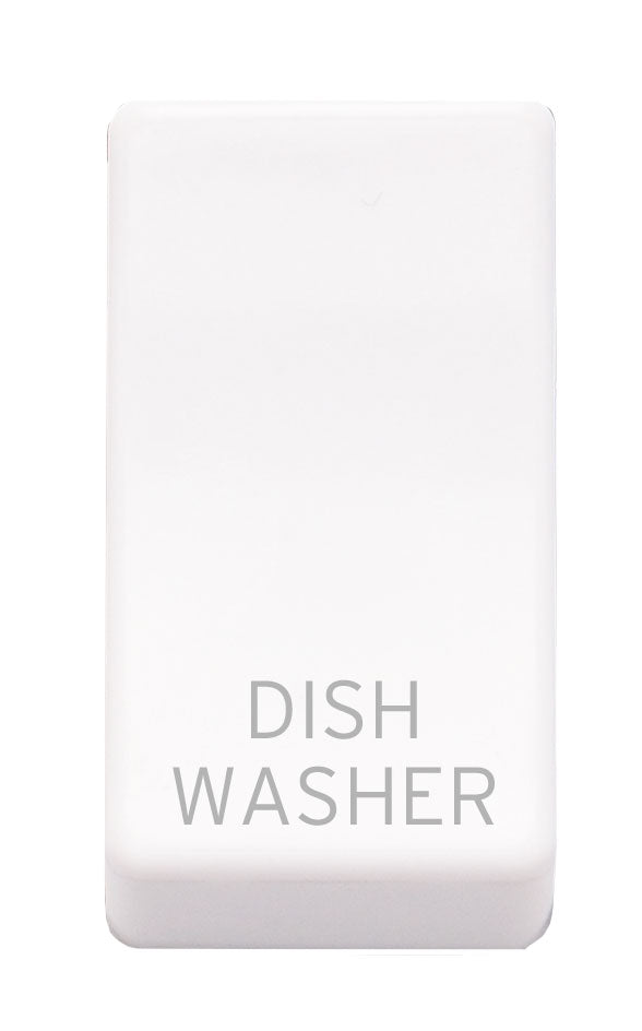 Niglon M2R-DSW-W Dishwasher Rocker Cap White Moulded