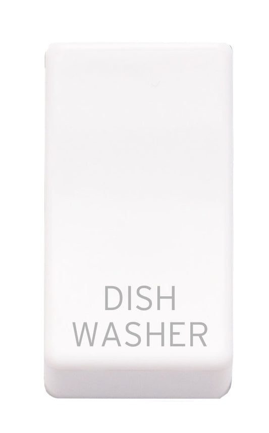 Niglon M2R-DSW-W Dishwasher Rocker Cap White Moulded