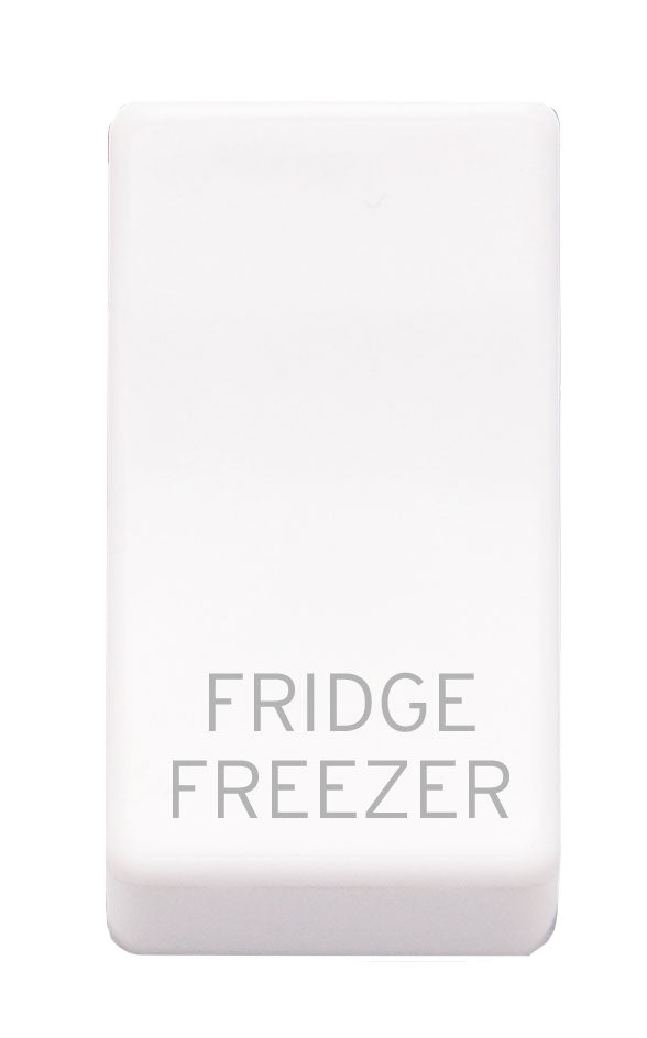 Niglon M2R-FFR-W Fridge Freezer Rocker Cap White Moulded