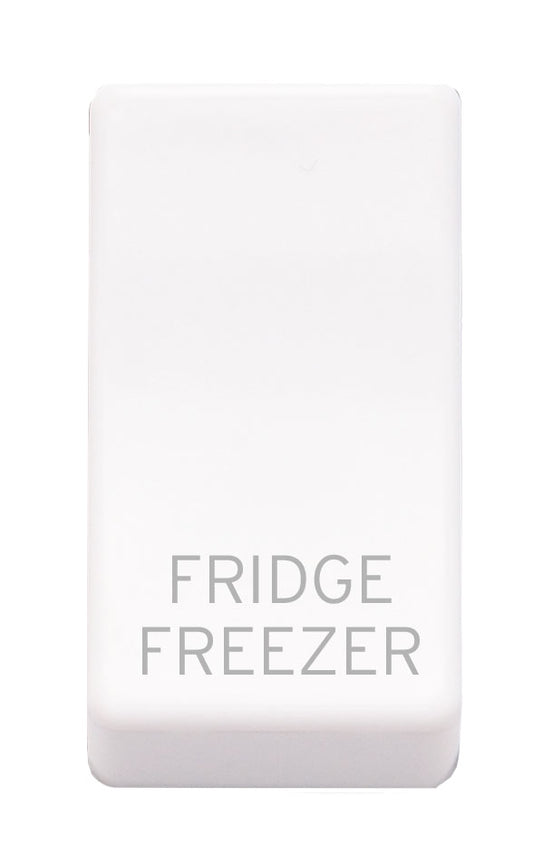 Niglon M2R-FFR-W Fridge Freezer Rocker Cap White Moulded