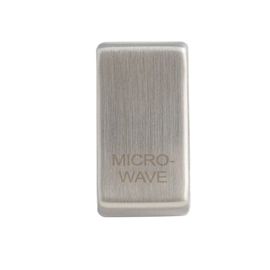 Niglon M2R-MOW-BC Microwave Rocker Cap Brushed Chrome
