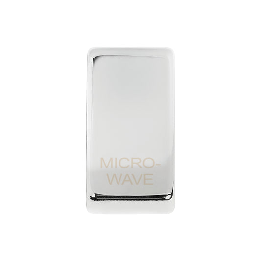 Niglon M2R-MOW-PC Microwave Rocker Cap Polished Chrome