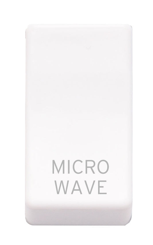 Niglon M2R-MOW-W Microwave Rocker Cap White Moulded