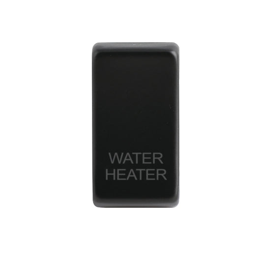 Niglon M2R-WHT-MB Matrix20 Water Heater Rocker Cap Matt Black