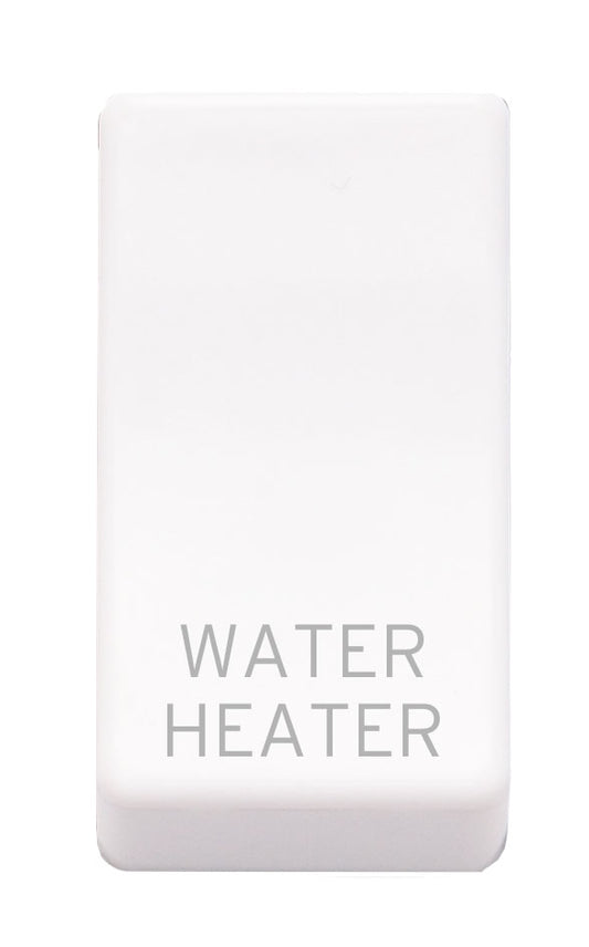 Niglon M2R-WHT-W Water Heater Rocker Cap White Moulded