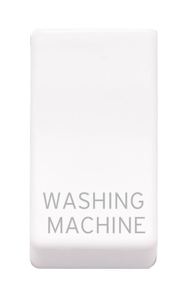 Niglon M2R-WSH-W Washing Machine Rocker Cap White Moulded