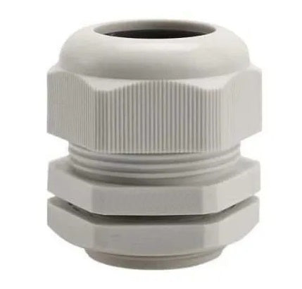 Switchtec SCG-M32-G SCL 32mm Cable Gland with Locknut (16-20mm Grey