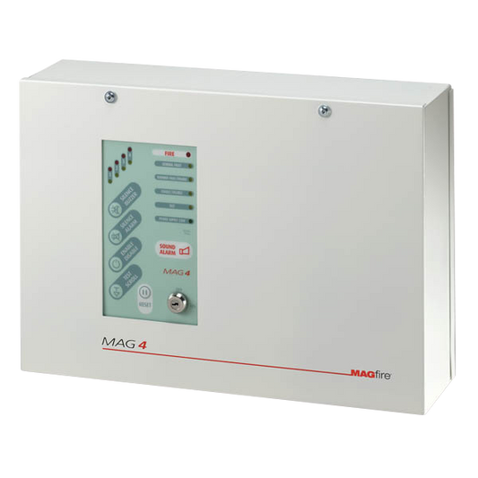 ESP MAG4 MagFire 4 Zone Conventional Fire Alarm Panel White