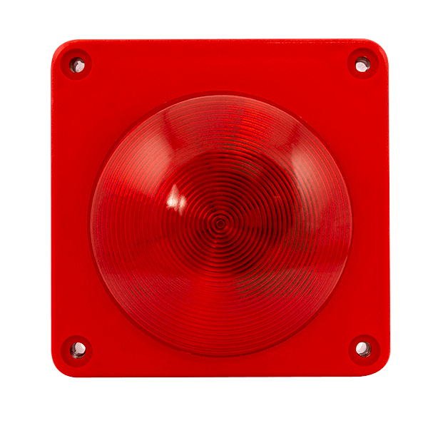 ESP MAGDUOSIP55 MagDuo 2 Wire Square Strobe IP55 Red