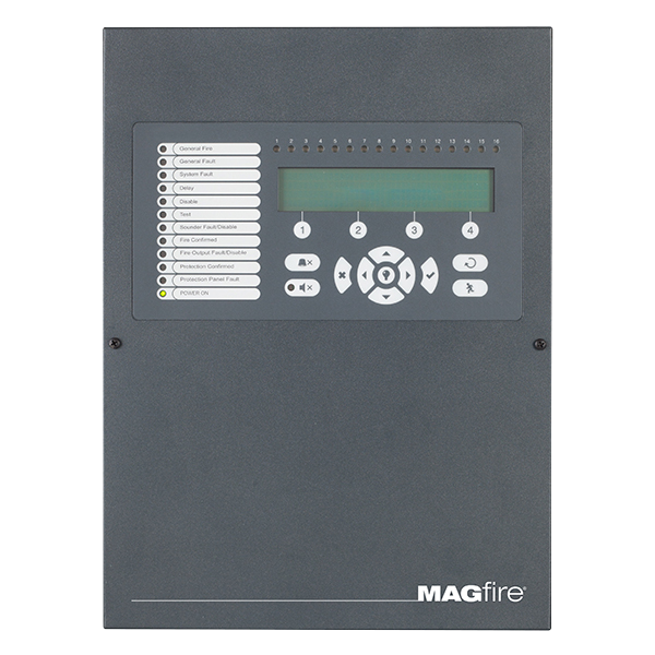 ESP MAGPRO16G MagPro 16 Zone Addressable Fire Panel Dark Grey