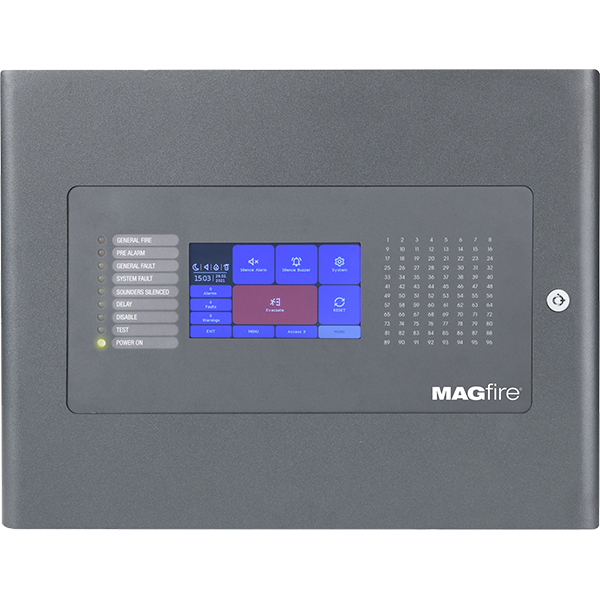 ESP MAGPRO9601 MagPro 96 Zone Addressable Fire Panel Dark Grey