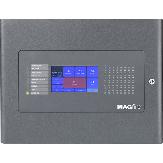 ESP MAGPRO9601 MagPro 96 Zone Addressable Fire Panel Dark Grey