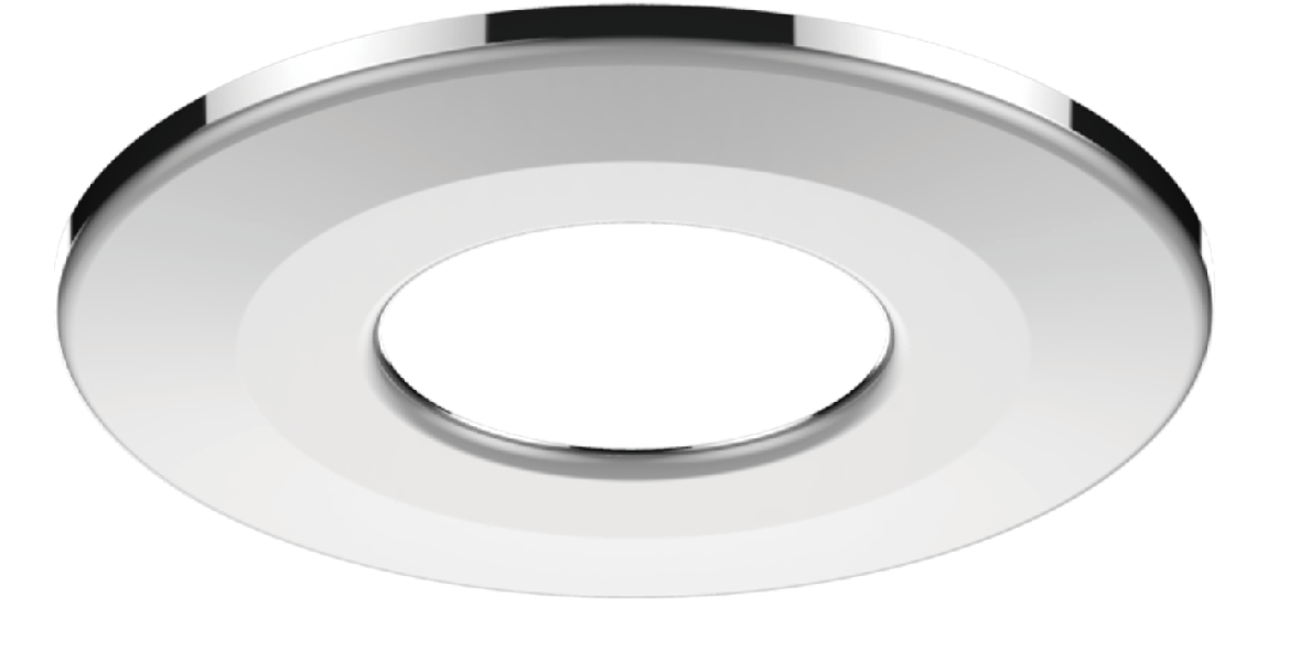 Kosnic MAUCON-CHM Mauna Conceal 128mm Bezel for Mauna 3, Mauna 3 Plus Fixed & Mauna 3 Pro Chrome