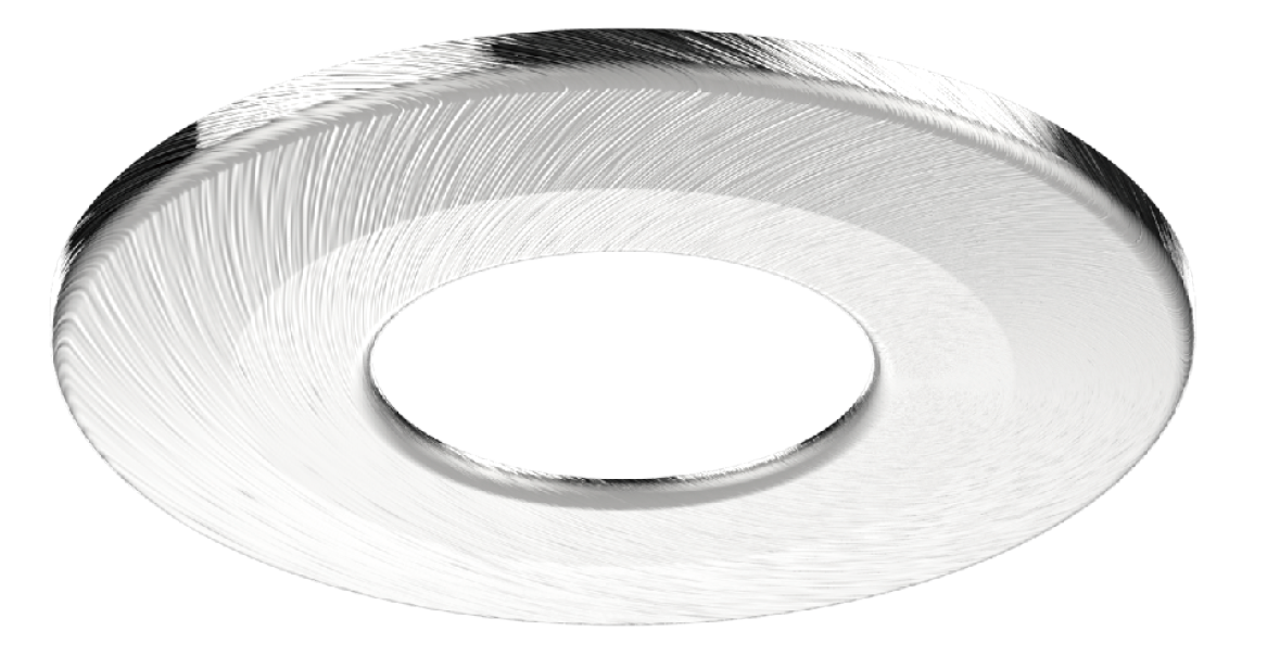 Kosnic MAUCON-SCH Mauna Concealer Bezel Satin Chrome