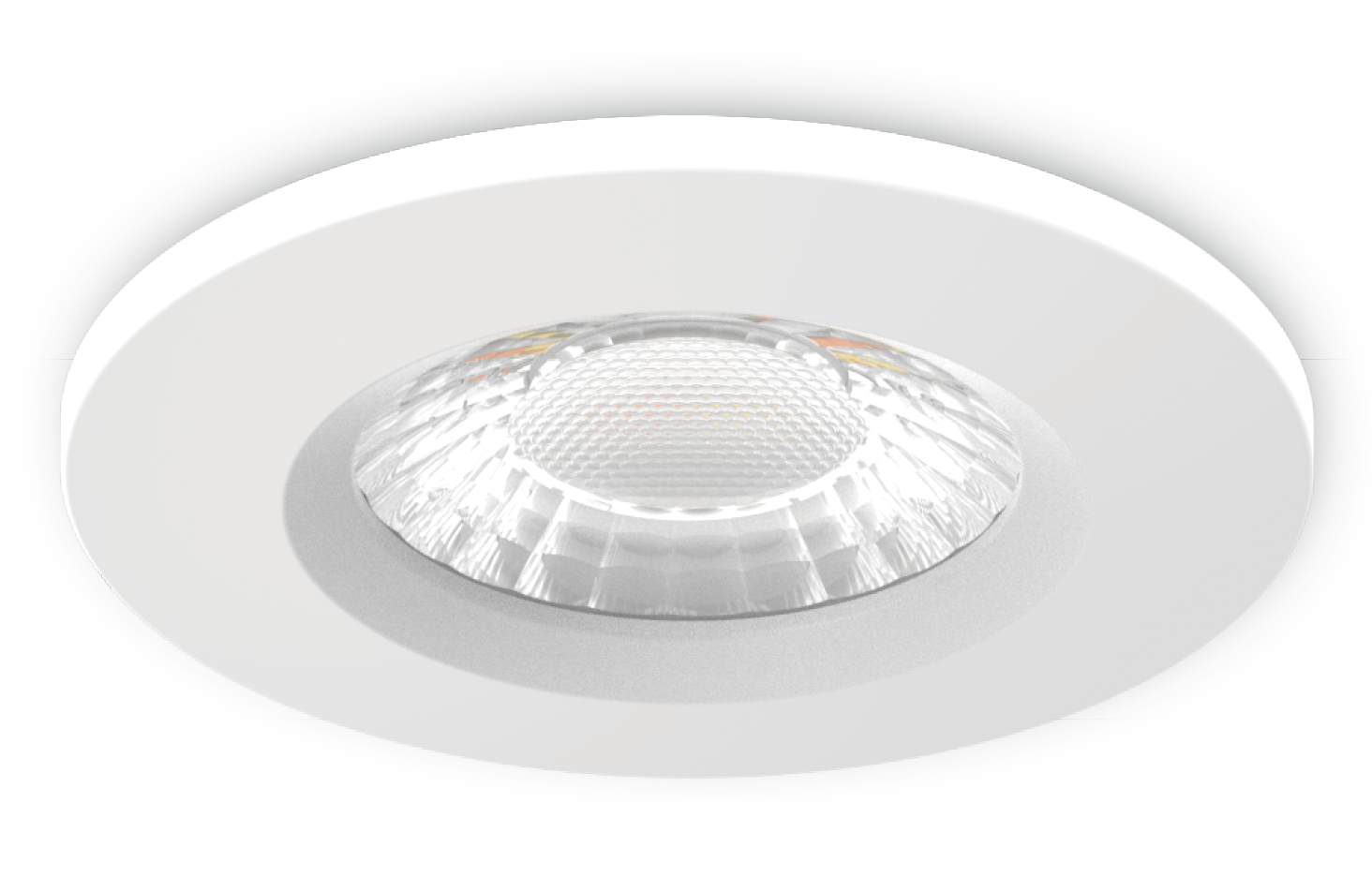 Kosnic MAUEM02 Mauna Mini 2W LED Emergency Downlight 6500K IP20 White ...