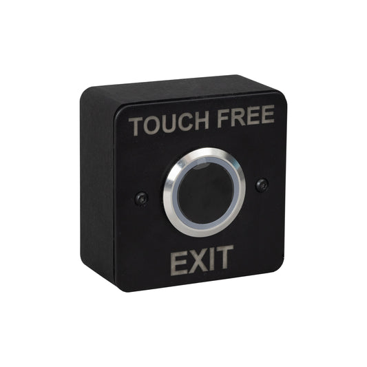 RGL MBK-EBNT/TF-1 Touch Free Exit Button Matt Black