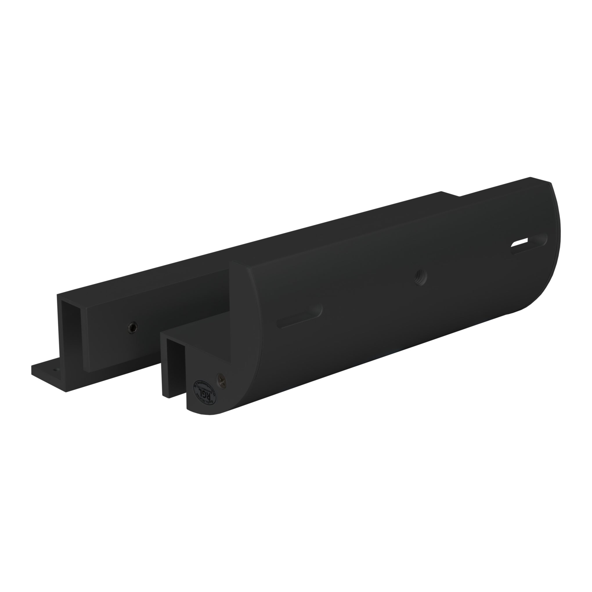 RGL MBK-GD600ZL-AB Glass Door Z & L Bracket For ML600 Matt Black