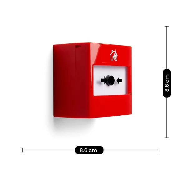 Aico MCP401RC 230V Manual Call Point with 10 Year Rechargable Back Up
