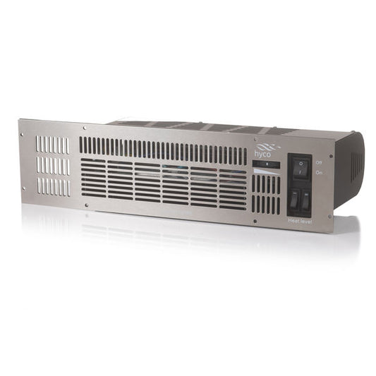 Hyco ML2400 Mistral 2.4KW Plinth Heater with Programmable Thermostat Black