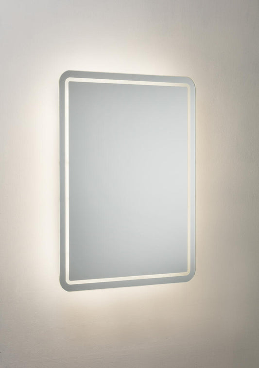 Knightsbridge MLR6045SD 600 x 450mm 19W Back-lit LED Bathroom Mirror 4000K