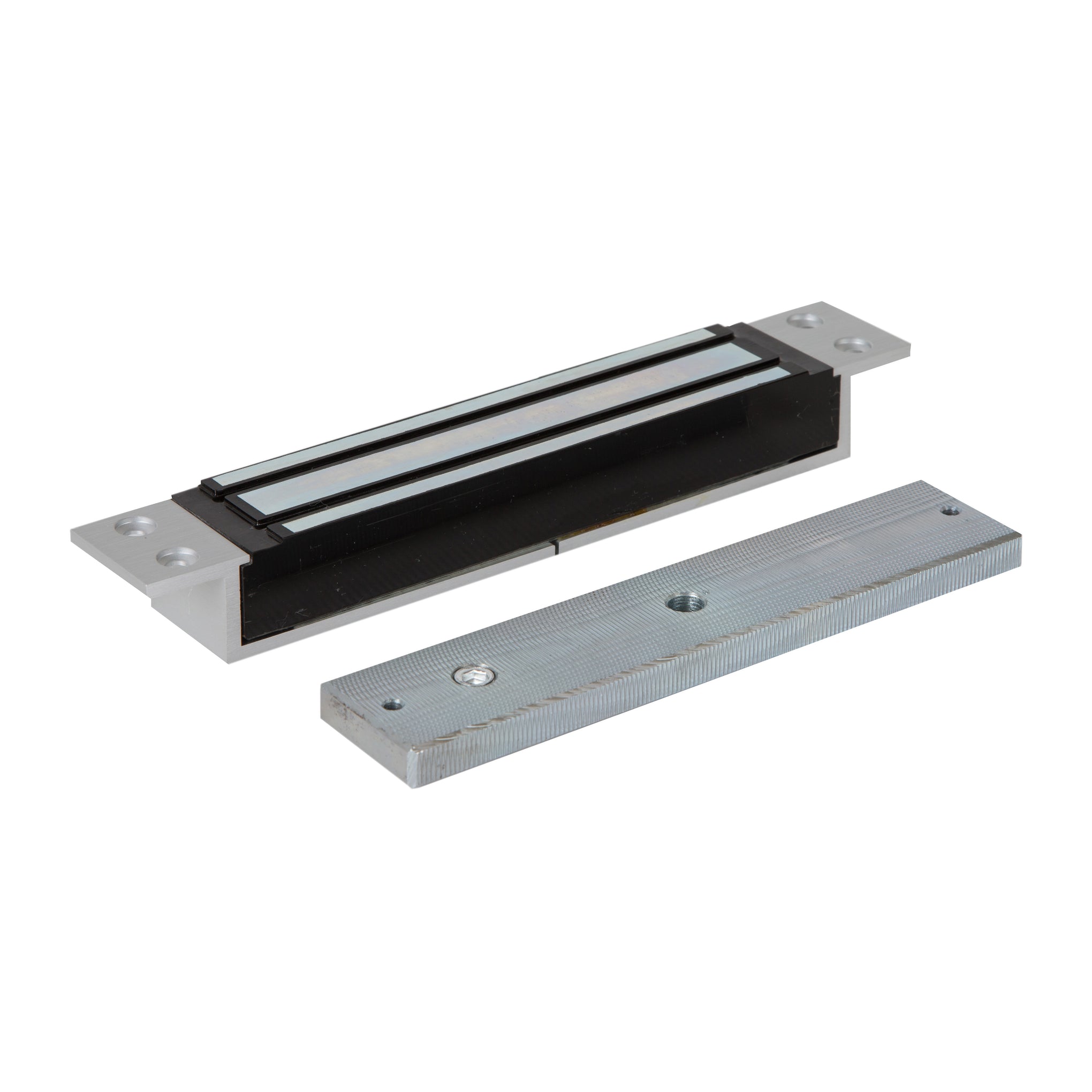 RGL MM600-M-MORT 12/24V DC 280kg Slimline Mini Mortice Maglock - Monitored Aluminium