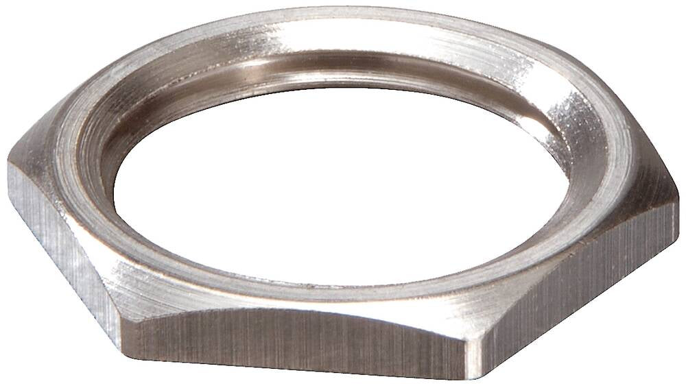 Wiska 10062145 MMU PG16 Brass Nickel Plated Locknut