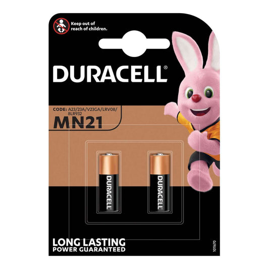 Duracell MN21B2 MN21 12V Alkaline Security Cell 2 Pack