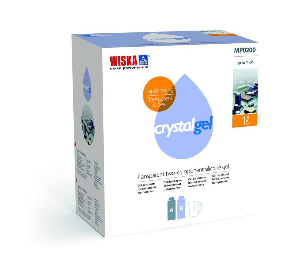 Wiska MP0100C MP-GEL Insulating Gel 1 Litre Clear IP68/IP69