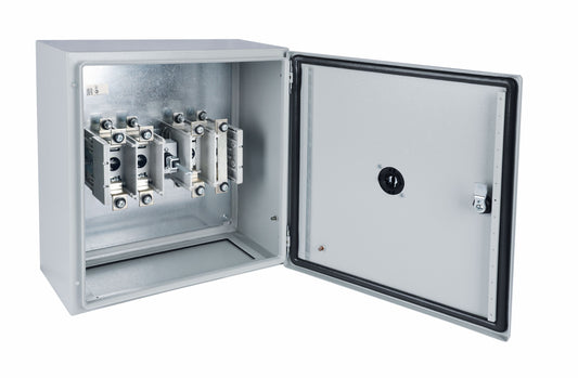 Niglon MS2503PSNSF 250A TP + Switched Neutral Steel Enclosed Switch Fuse IP65
