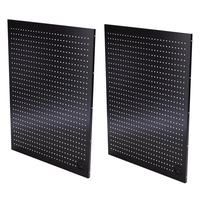 Bunker® MS400-PBC Modular Back Panel / Pegboard 795mm (Pair) Black