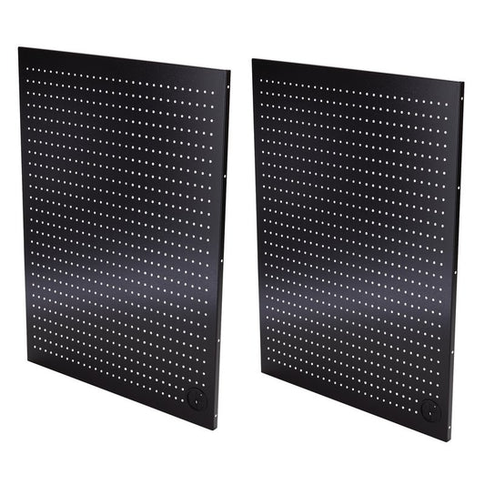 Bunker® MS400-PBC Modular Back Panel / Pegboard 795mm (Pair) Black