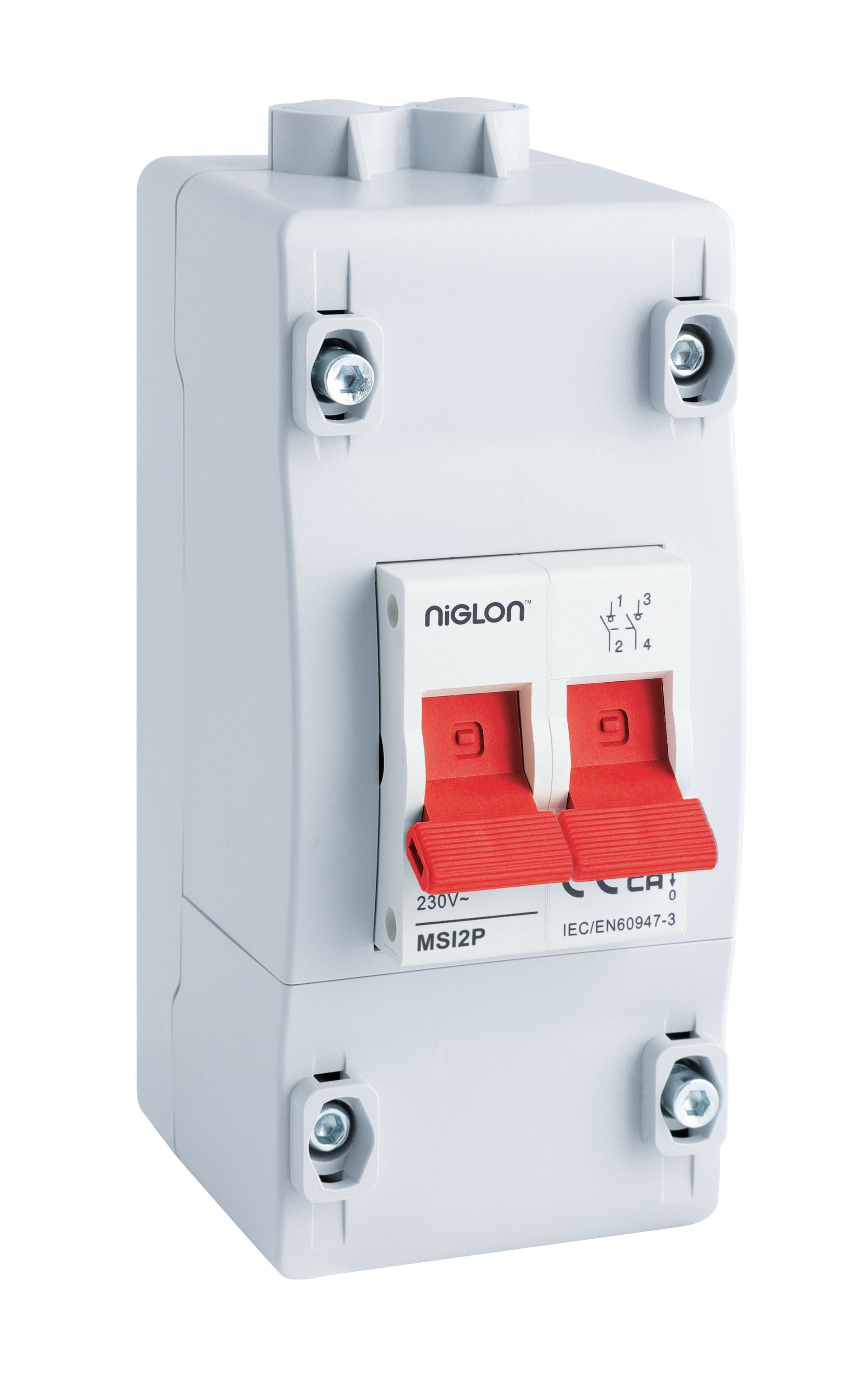 Niglon MSI2P 100A DP Meter Supply Switch