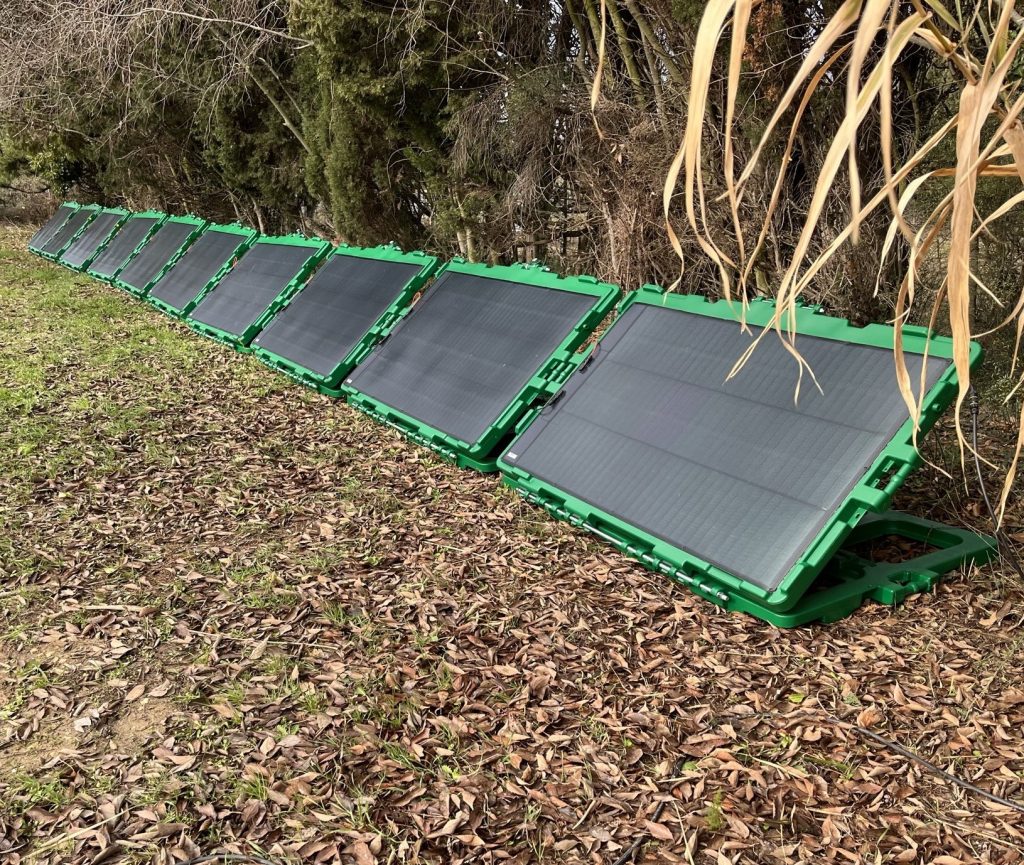 Modular Solar MST001 340W Portable Solar Panel Unit with IP67 Plug