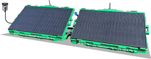 Modular Solar MST001 340W Portable Solar Panel Unit with IP67 Plug