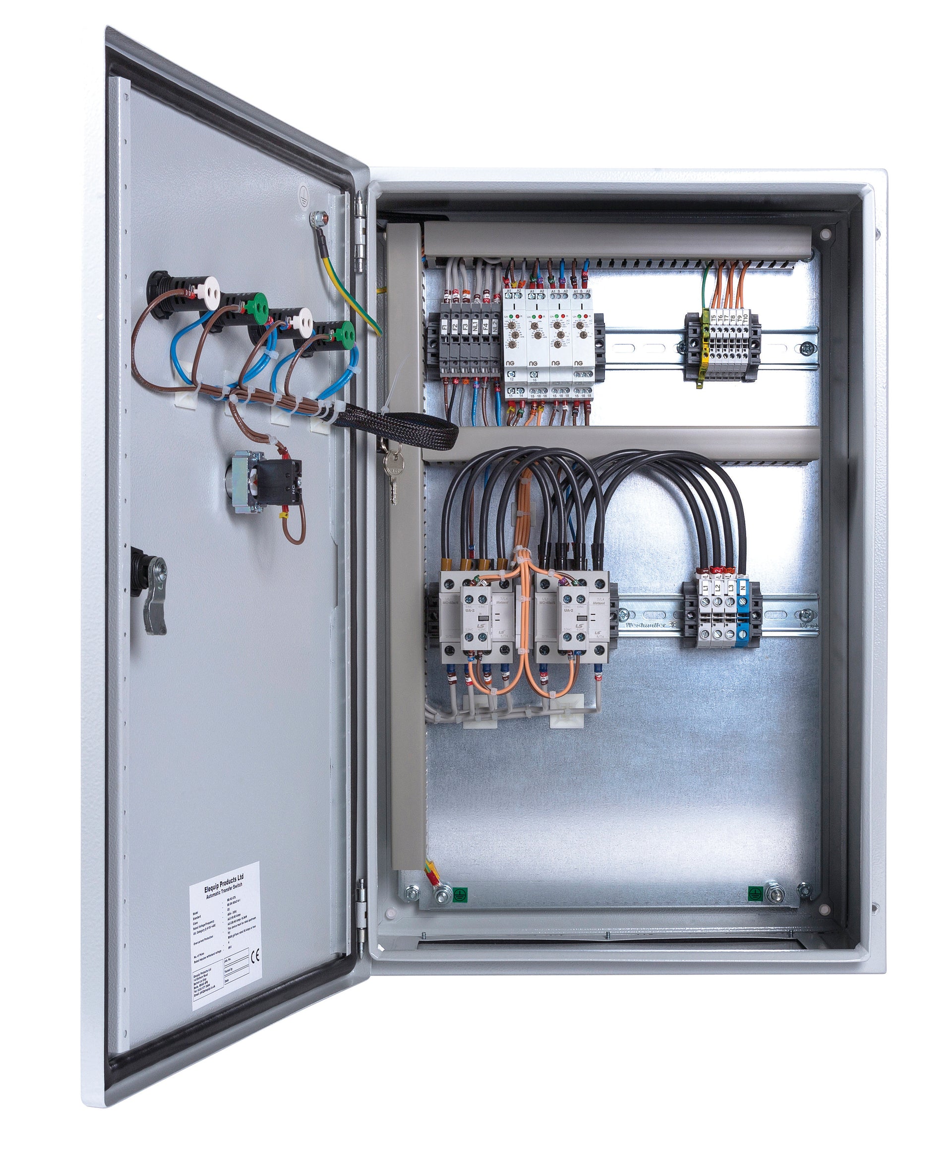 Niglon MS40ATS 40A 4P Steel Automatic Transfer Switch (Mains to Mains) IP65