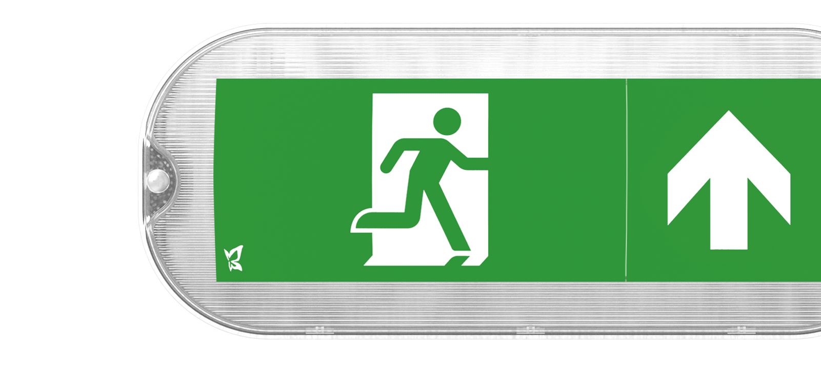 Kosnic MULM01 Mulu Mini 1W/3W LED Emergency Exit Bulkhead White 6500K