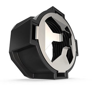 Wiska 10111062 MagikNUT 25mm Polyamide EMC Locknut Black