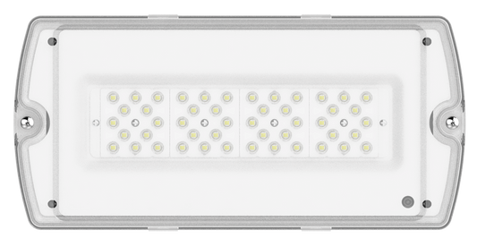 Kosnic MAH0804 Manot Hilux 8W LED Emergency Bulkhead 6500K IP65 White