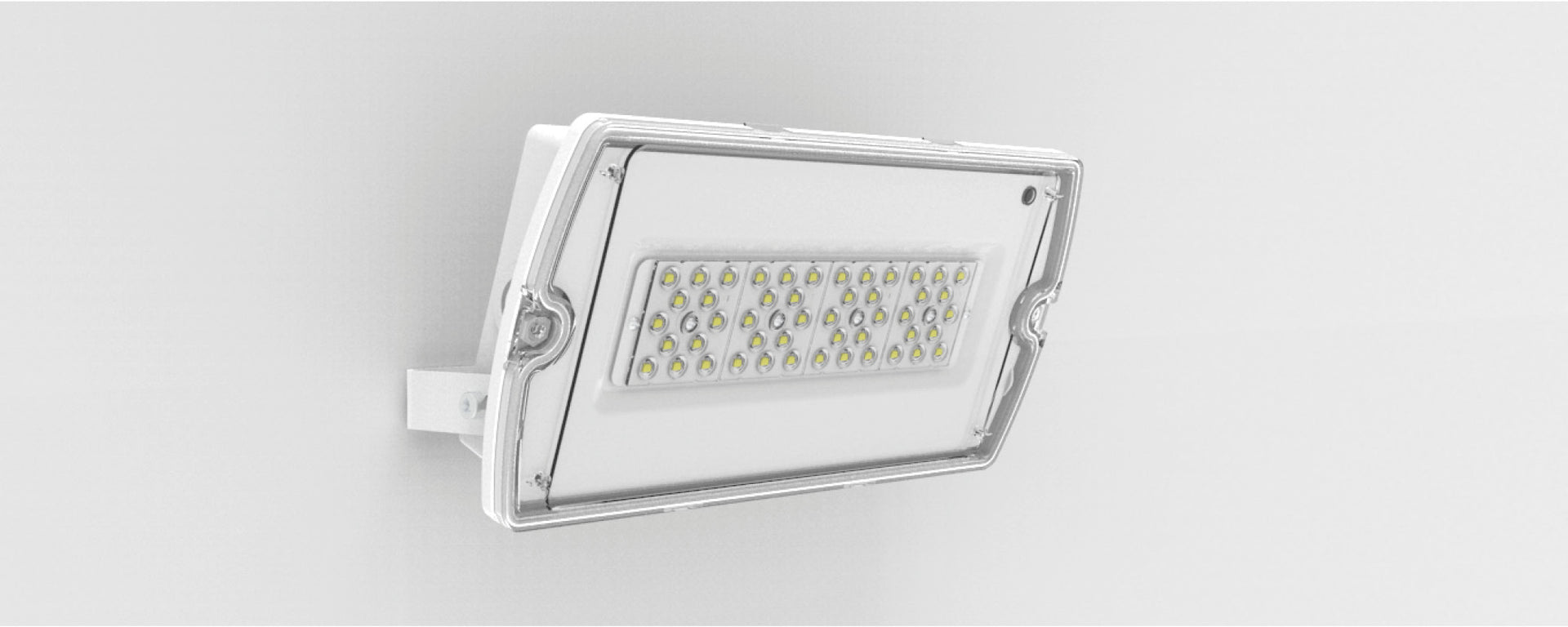 Kosnic MAH0804/ST Manot Hilux 8W LED Self-Test Emergency Bulkhead 6500K IP65 White