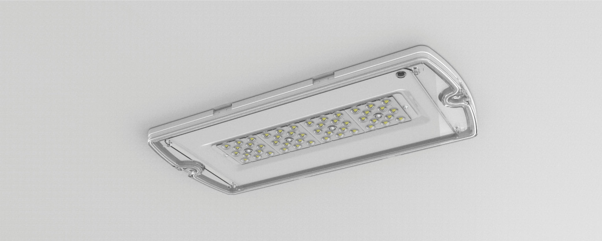 Kosnic MAH0804/ST Manot Hilux 8W LED Self-Test Emergency Bulkhead 6500K IP65 White