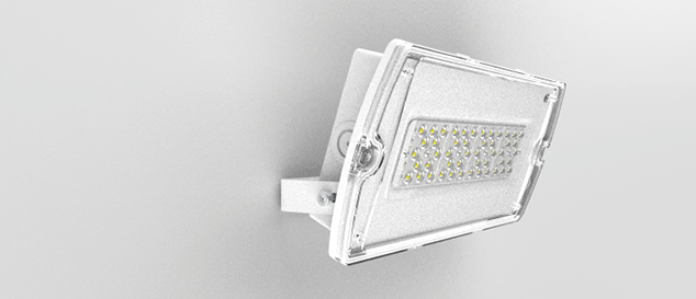 Kosnic MAH0804/ST Manot Hilux 8W LED Self-Test Emergency Bulkhead 6500K IP65 White