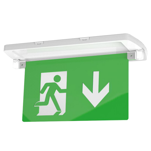 Kosnic MAN0305/ST Manot Self-Test 6W Self-Test Multi-Purpose LED Emergency Exit Bulkhead White 6500K