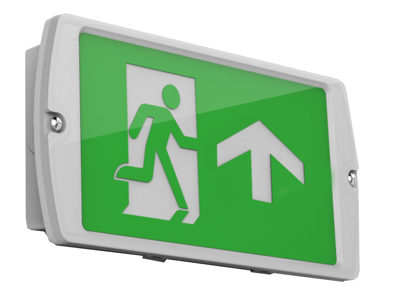 Kosnic MAN0305/ST Manot Self-Test 6W Self-Test Multi-Purpose LED Emergency Exit Bulkhead White 6500K