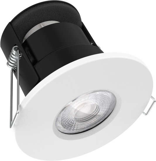 Kosnic MAUEZ/GU10 Mauna Fire Can EZFit GU10 Fixed Downlight Can IP65 White (lamp not included)