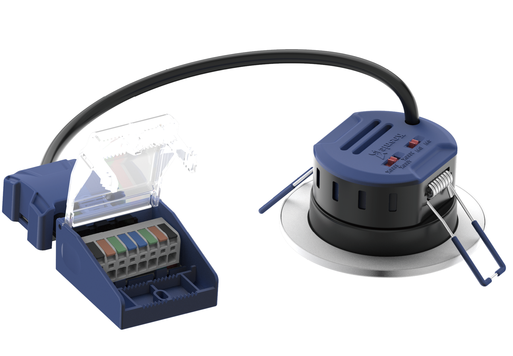 Kosnic MAU306 Mauna 3 4-6W CCT Dimmable LED Downlight IP65 White